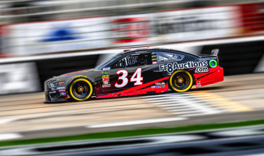 Fr8Auctions #34 of Michael McDowell of Front Row Motorsports in the NASCAR cup series race at Atlanta Motor Speedway