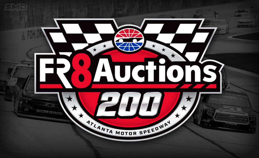 2021 NASCAR Craftsman Truck Series Fr8Auctions 200 Logo Design