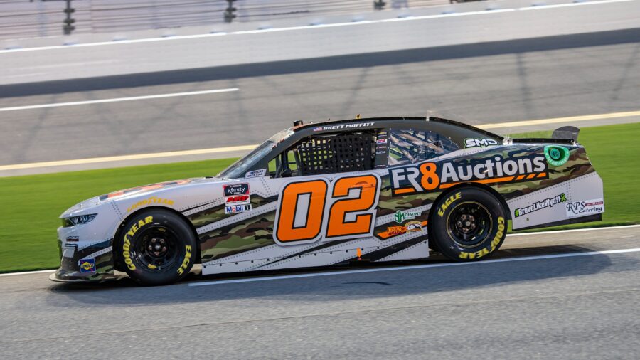 2021 NASCAR Xfinity Series Fr8Auctions Paint Scheme Design - Brett Moffitt (Talladega)