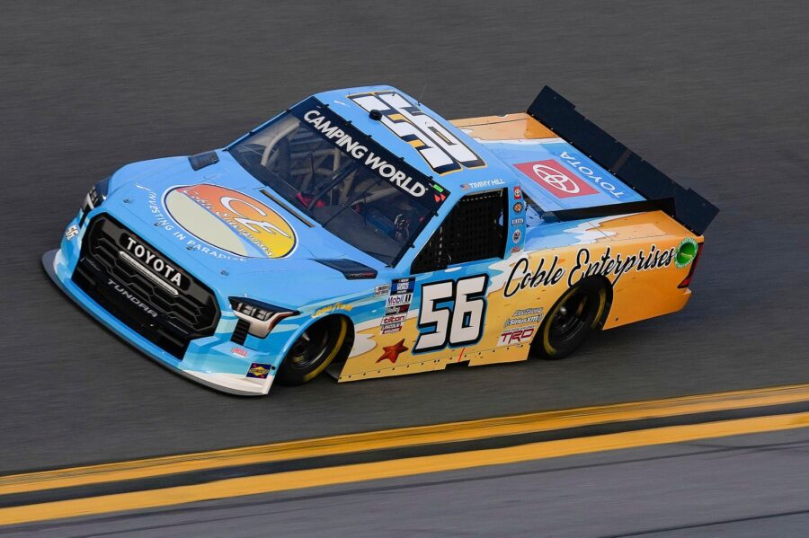 2022 NASCAR Camping World Truck Series Coble Paint Scheme Design - Timmy Hill (Daytona)