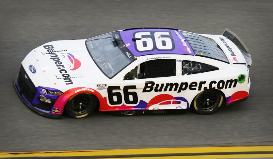 NASCAR Cup Series Bumper.com Paint Scheme Design - Timmy Hill