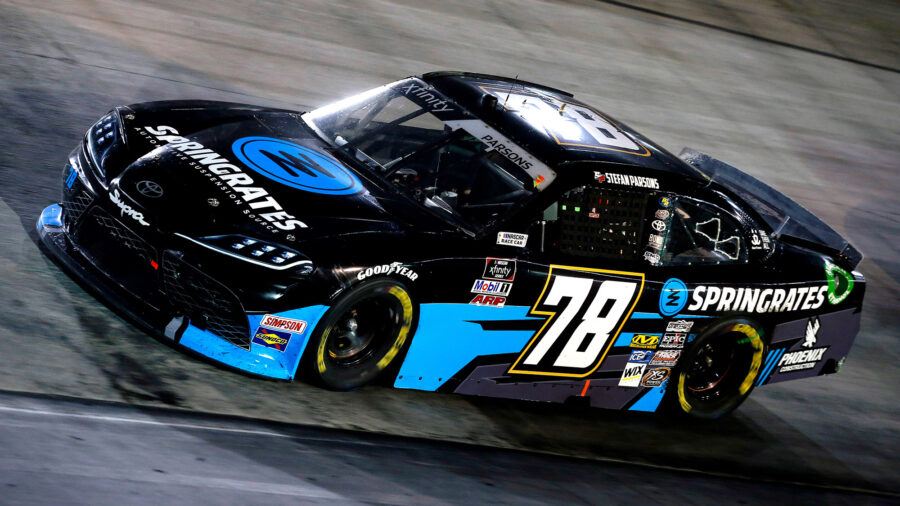 2020 NASCAR Xfinity Series Springrates Paint Scheme Design - Stefan Parsons (Bristol)