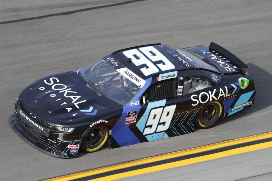 2021 NASCAR Xfinity Series SOKAL Paint Scheme Design - Stefan Parsons (Daytona)
