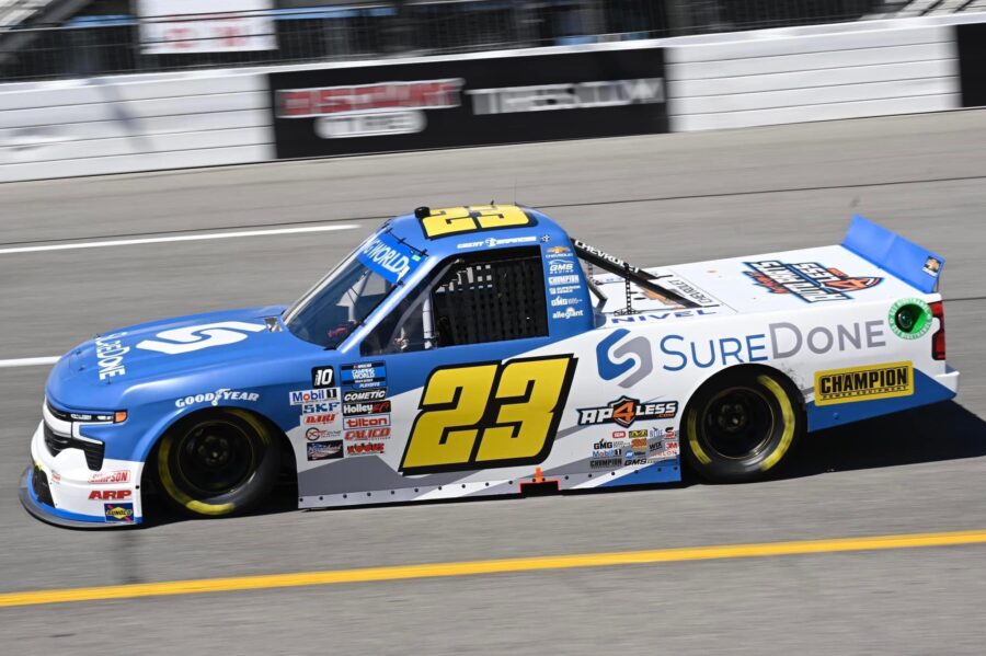 2022 NASCAR Camping World Truck Series SureDone Paint Scheme Design - Grant Enfinger