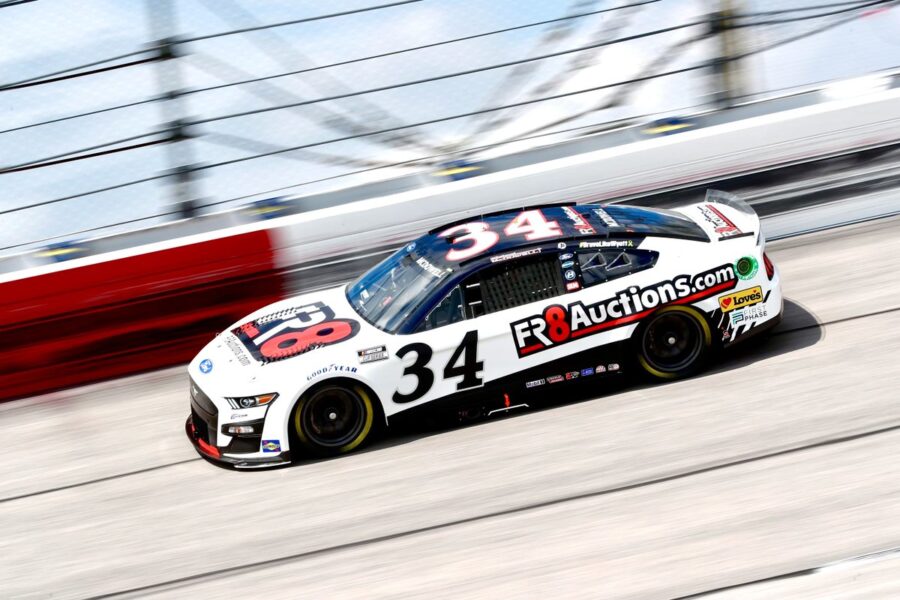 2022 NASCAR Cup Series Fr8Auctions.com Paint Scheme - Michael McDowell