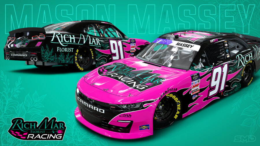 2022 NASCAR Xfinity Series Rich Mar Paint Scheme - Mason Massey (Pocono)