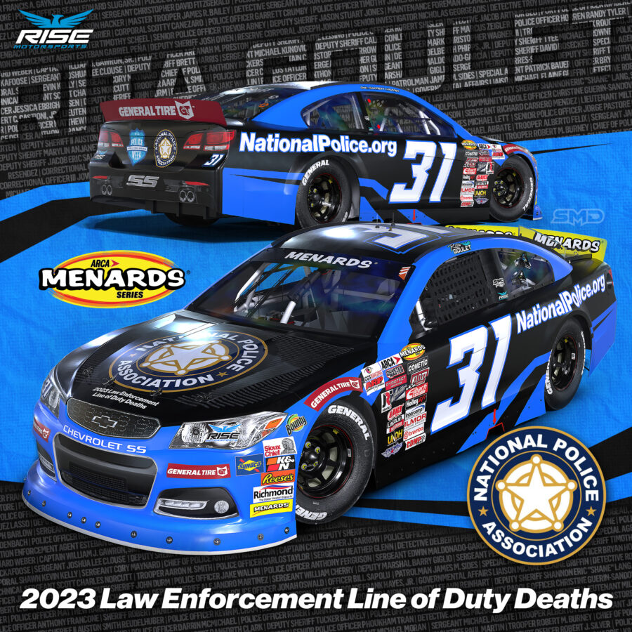 2003 ARCA Menards Series NPA Paint Scheme Design - Rise Motorsports