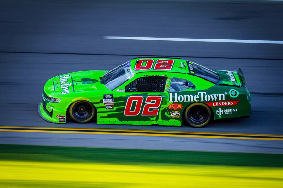 2022 NASCAR Xfinity Series Hometown Lenders Paint Scheme Design - Brett Moffitt (Daytona)