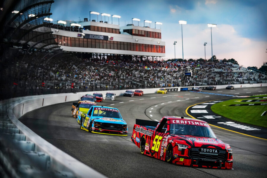 2024 NASCAR Craftsman Truck Series Red Tiger Paint Scheme Design - Timmy Hill (Richmond)